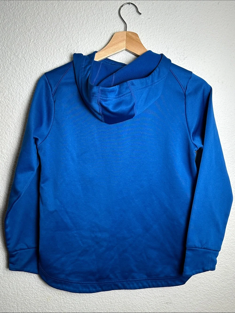 Nike Basketball Elite Blue Hooie Sweater Pullover Youth Kids Large